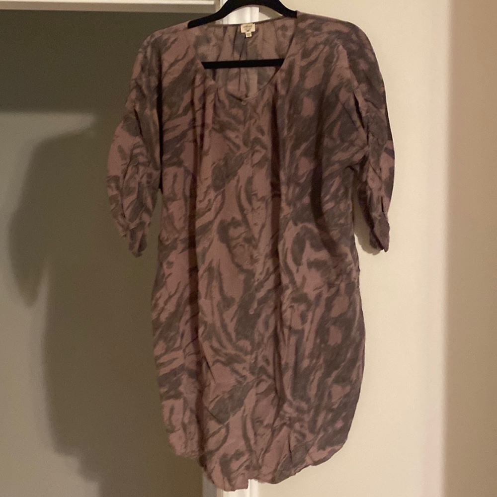 Wilfred Silk Tunic Blouse